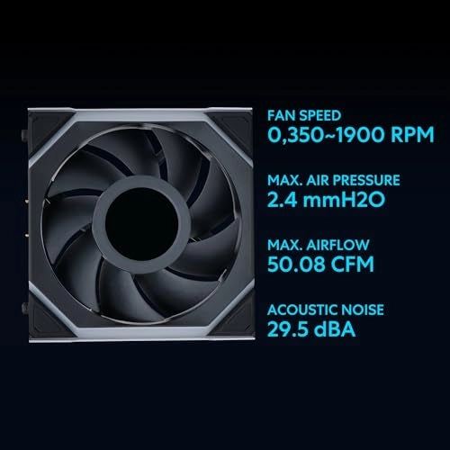 UNI Fan SL LCD - Single Pack 120mm