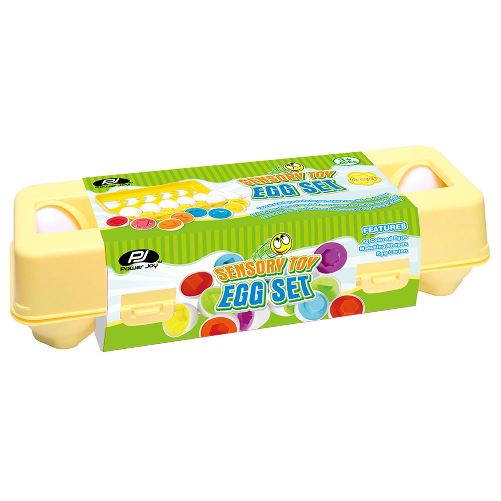 Sensory Toy Egg Set - 3 years and above 12pc