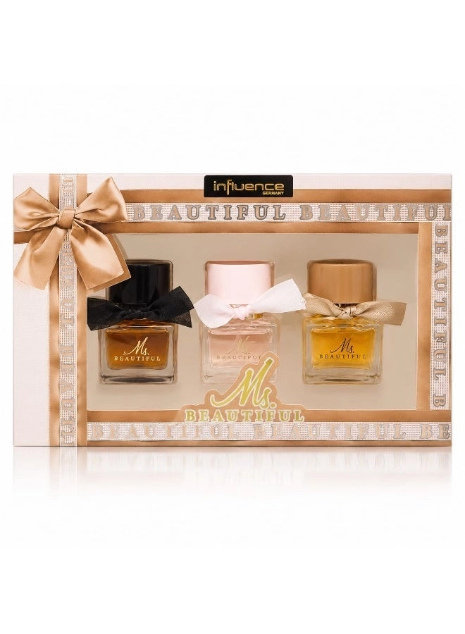 Influence Germany Ms Beautiful - Eau De Parfum 3 x 30ml Gift Set