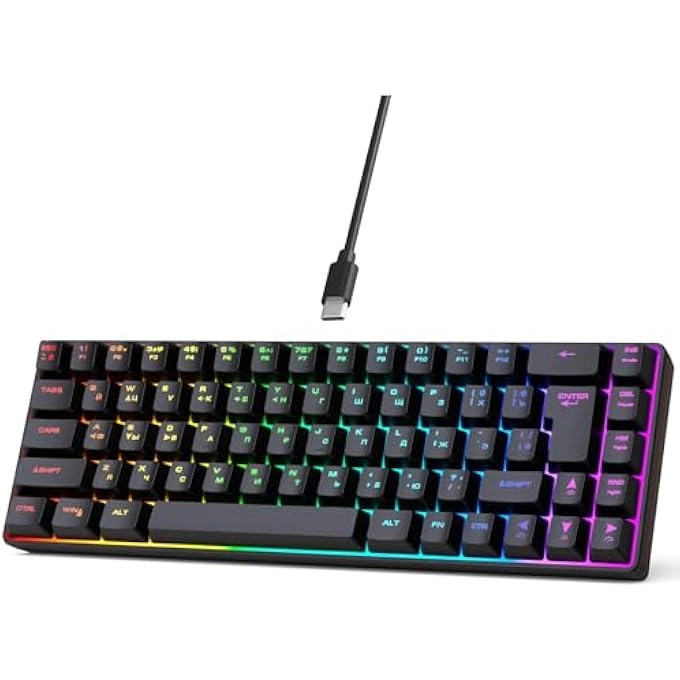 USB Keyboard - RU/EN Wired