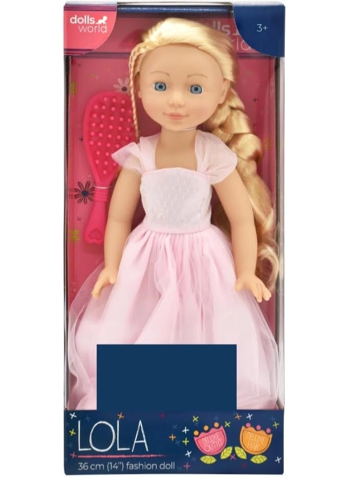 Lola Fashion Doll - 14 inch Vinyl Ages 3+