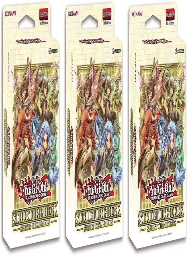 Yu-Gi-Oh! Spirit Charmers Structure Deck - 3pcs