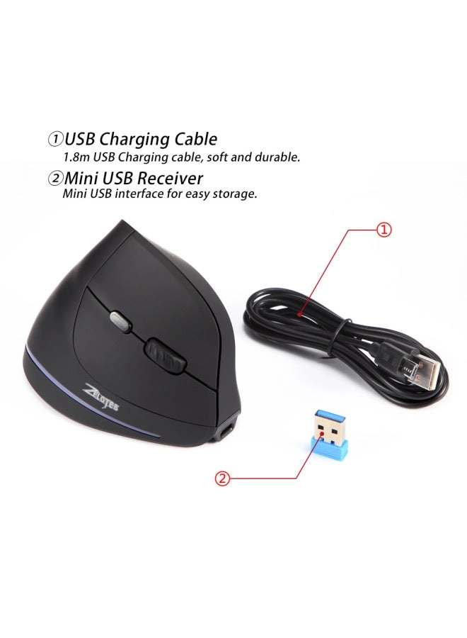 F-26C Ergonomic Vertical Mouse - Wireless