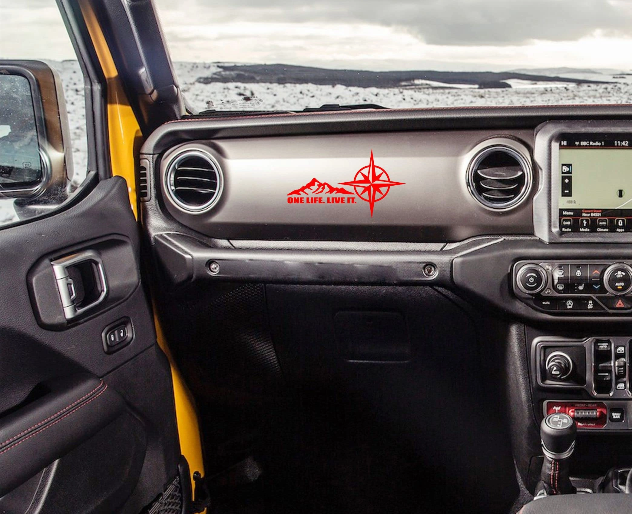 Car Dashboard Stickers