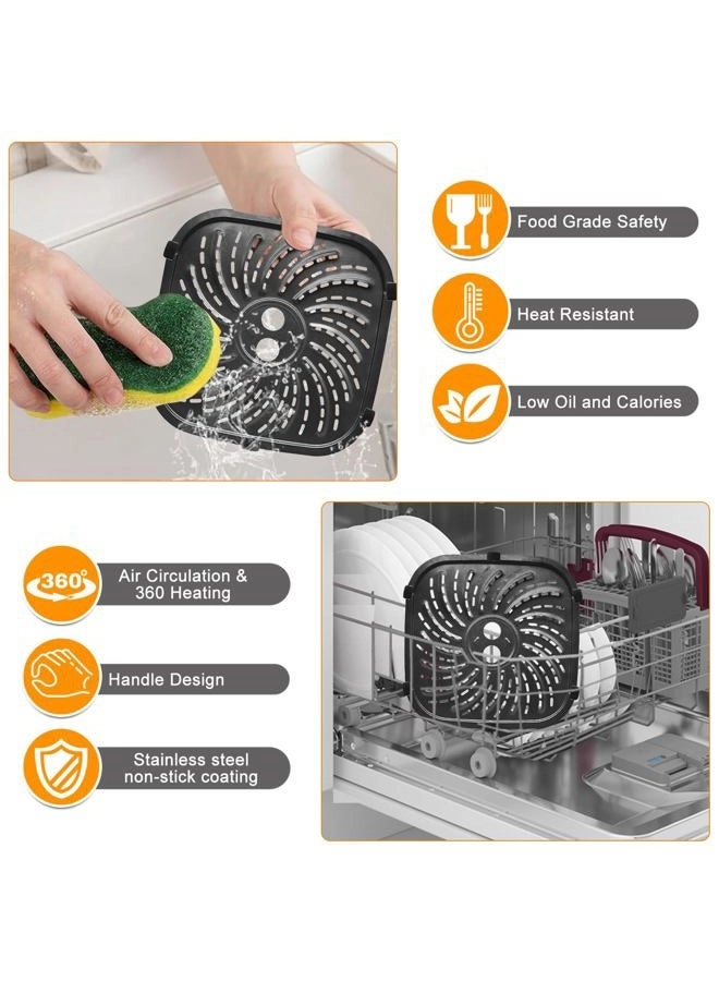 Air Fryer Grill Pan - Stainless steel