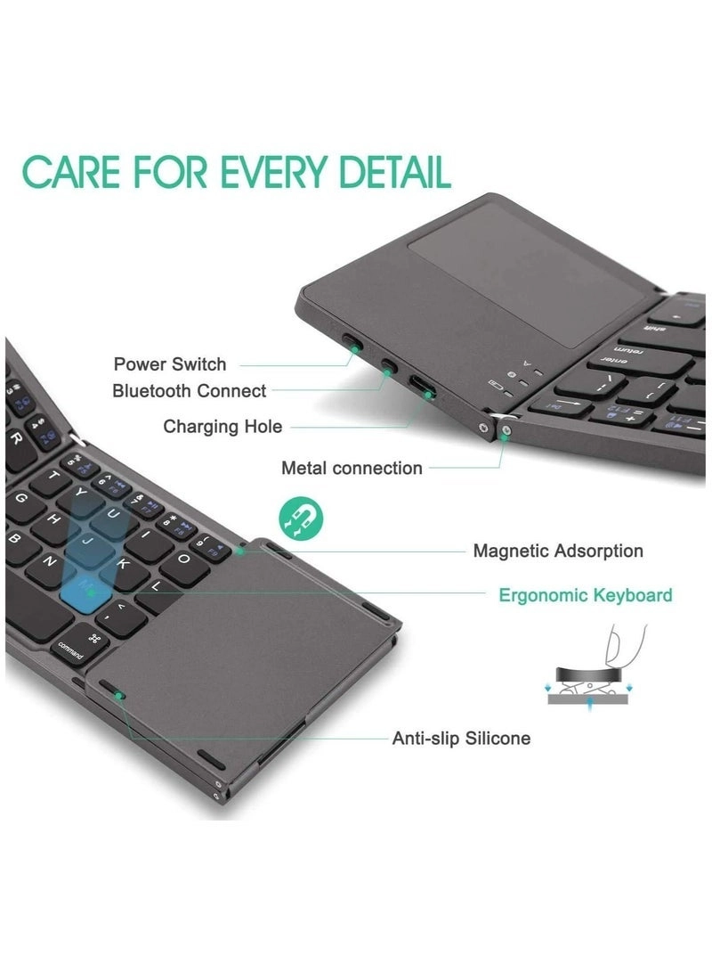 Foldable Bluetooth Keyboard - Wireless