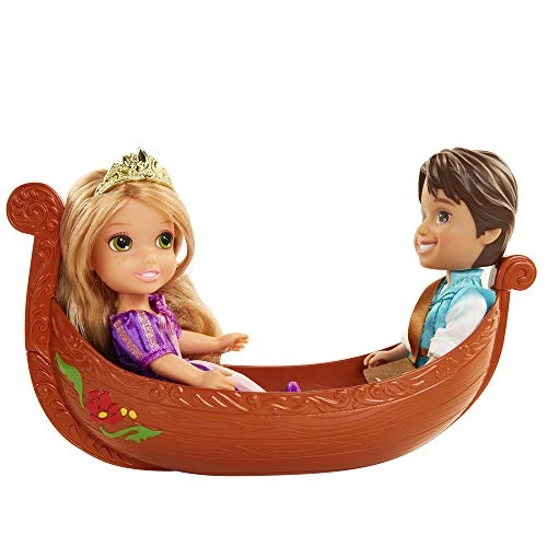 Rapunzel Doll - 6'' + Flynn Doll + Maximus + Pascal + Gondola
