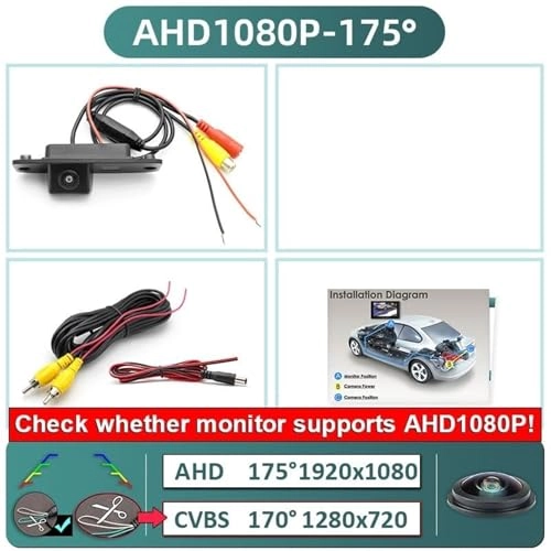 Rearview Parking Camera - Night Vision 1080P