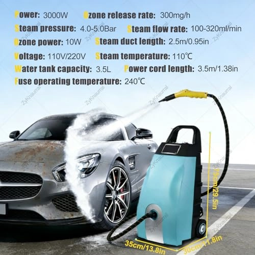 Steam Cleaning Machine - 4.0-5.0 Bar 3.5L