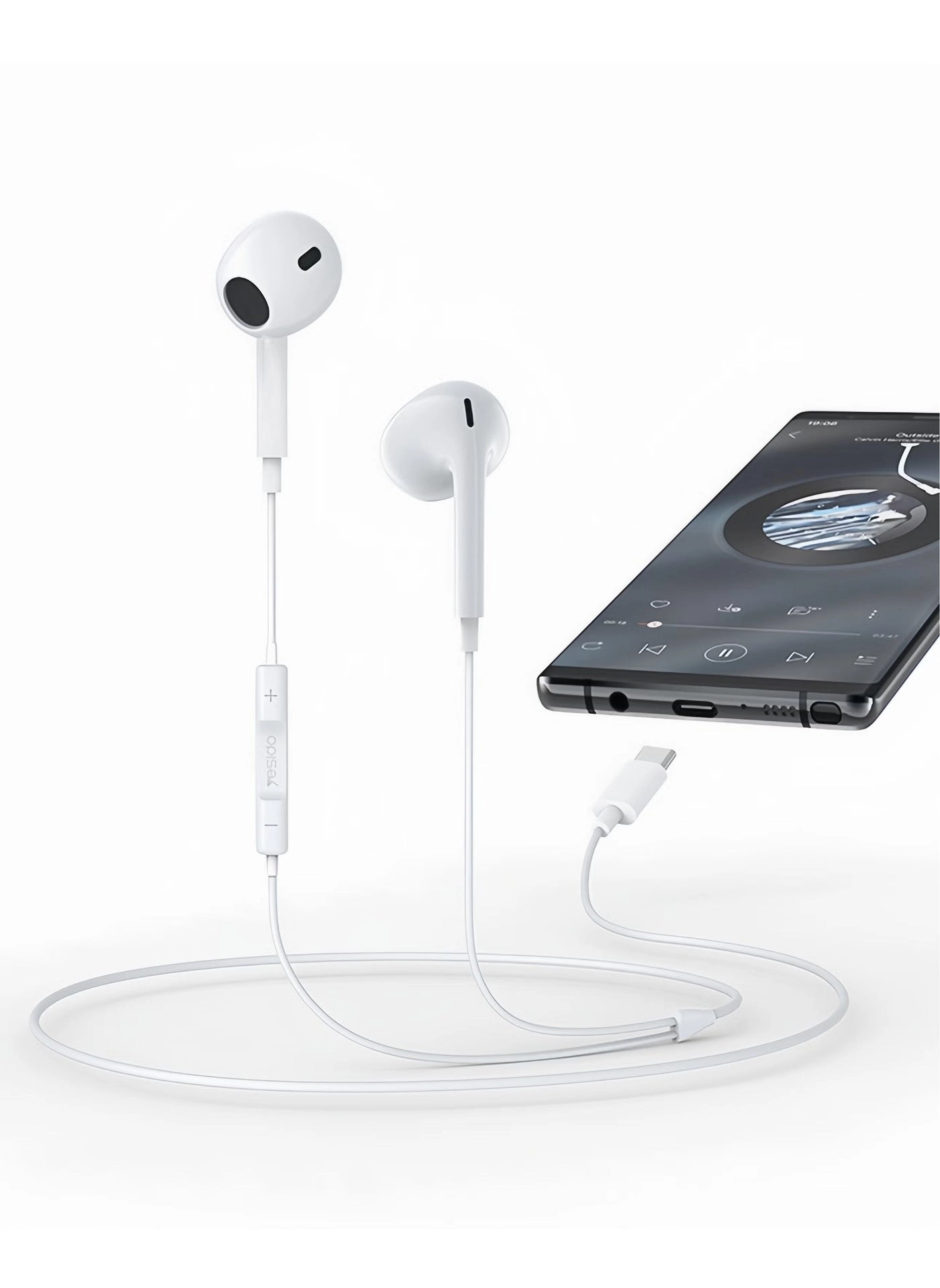 USB-C Headphones Wired Earbud