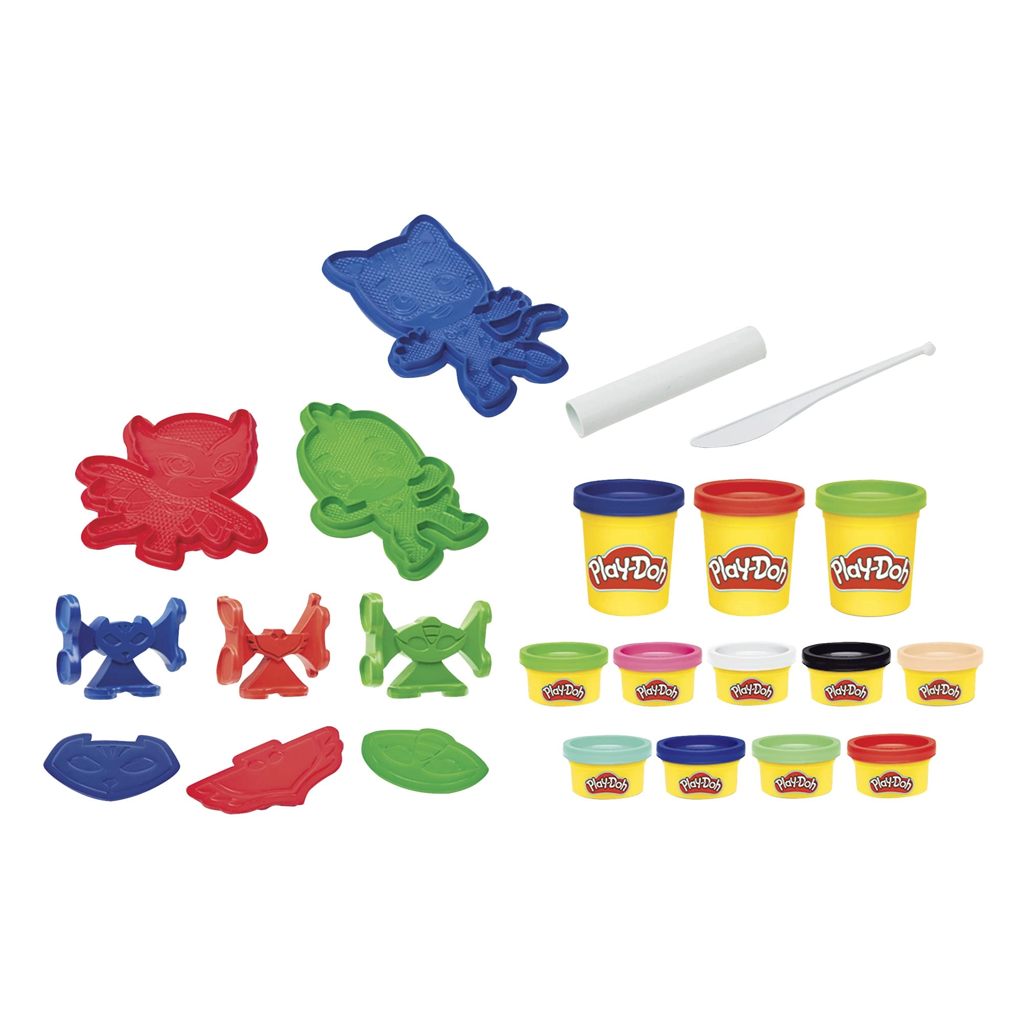Play-Doh Pj Masks Hero Set - 3+ years 12 pcs