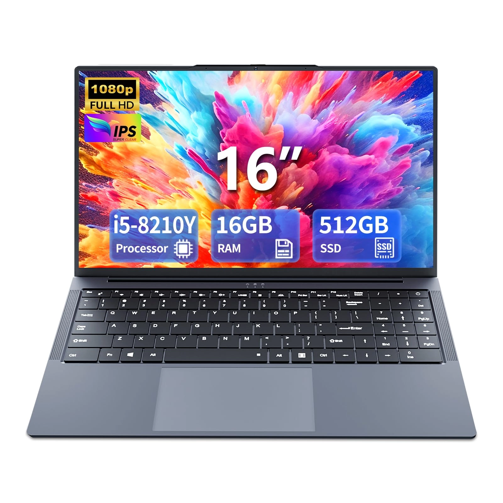 DUNHOO Y10 - 16'' Core i5-8210Y 16GB DDR3 512GB SSD