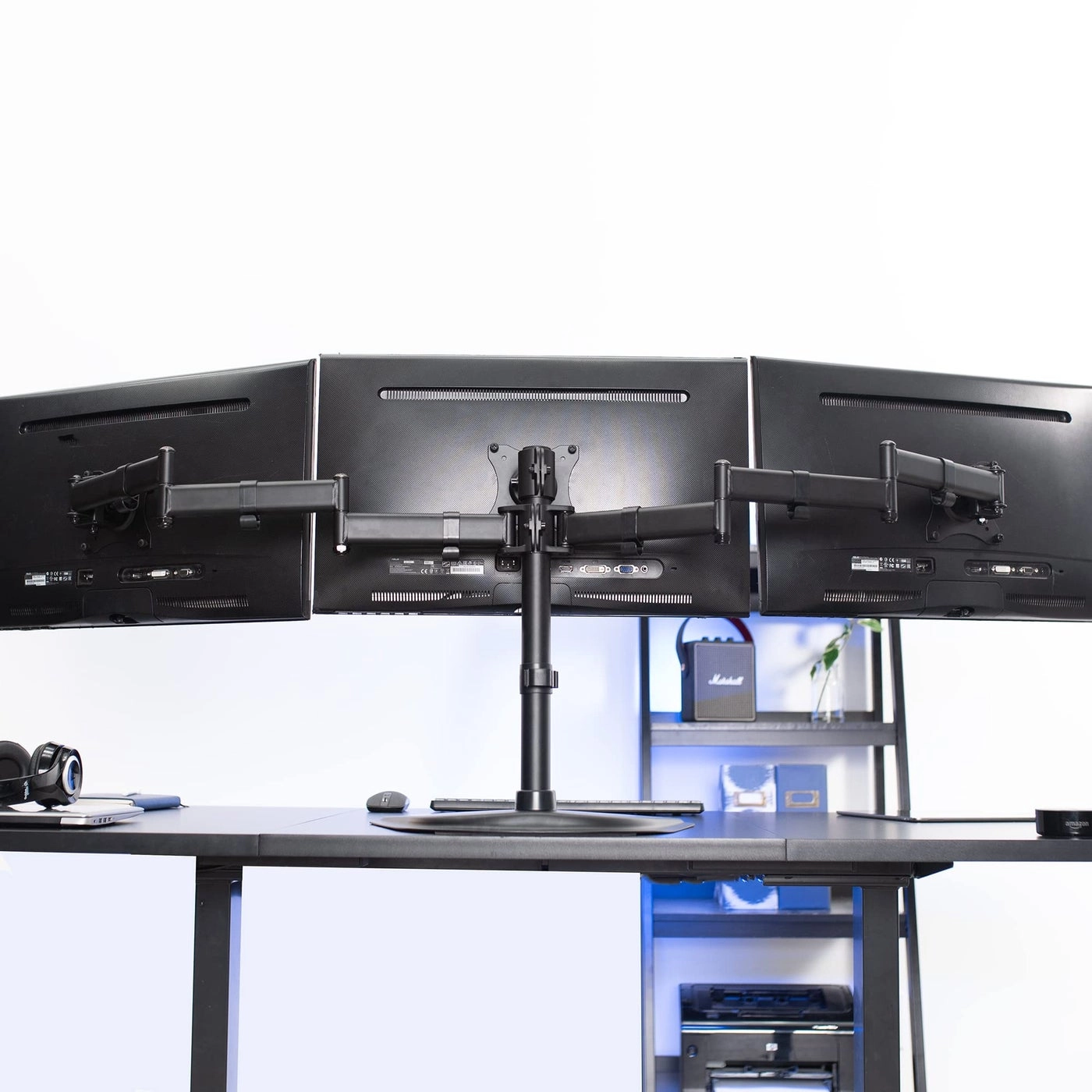 Triple Monitor Mount - three 24" 100x100mm