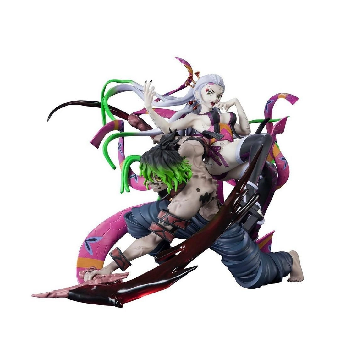 BANDAI TAMASHII NATIONS Daki - Demon Slayer Statue + Gyutaro