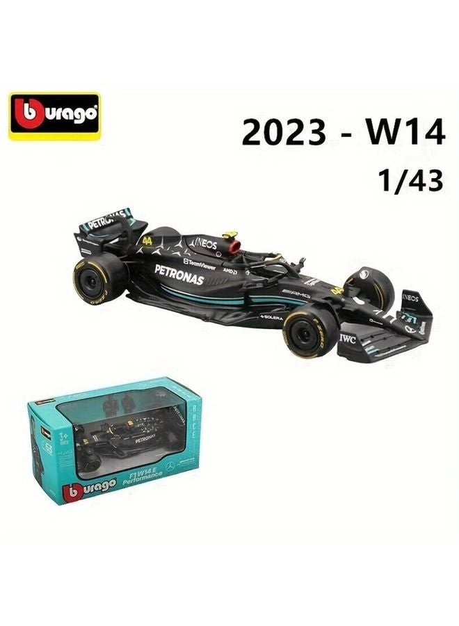 Generic Mercedes AMG F1 W14 - Lewis Hamilton #44 George Russell #63 2023 Set 1:43