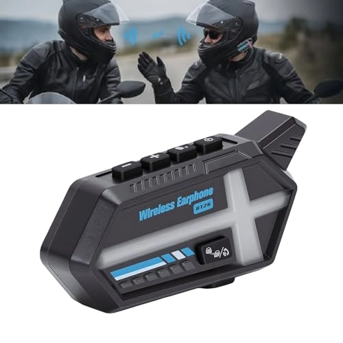 Motorcycle Helmet Headset - Bluetooth 5.4 In Ear