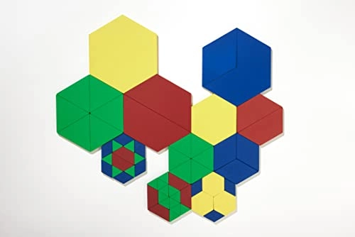 Upscale Pattern Blocks - 4 years and up 60 pieces