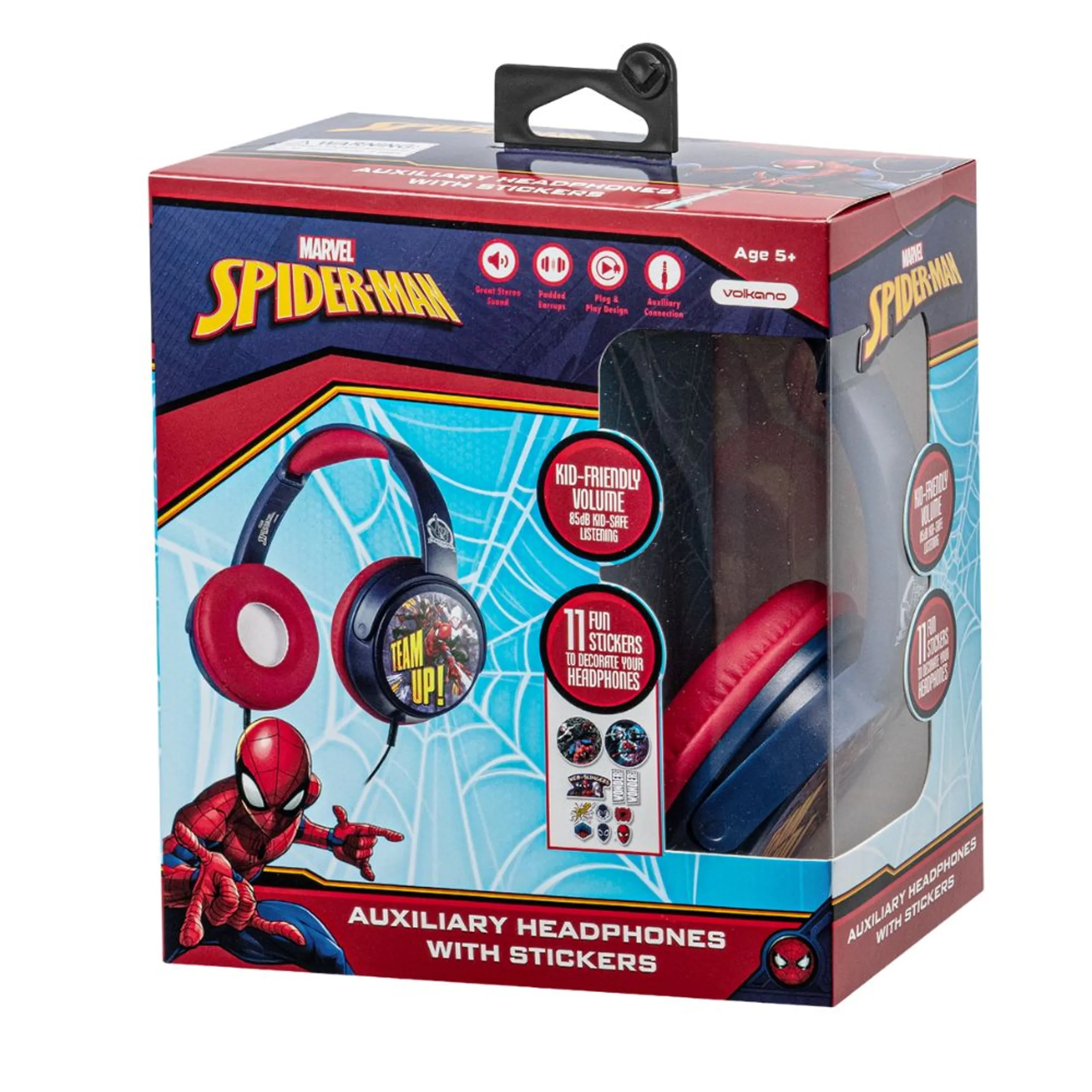 Marvel Spider-Man Auxiliary Headphone