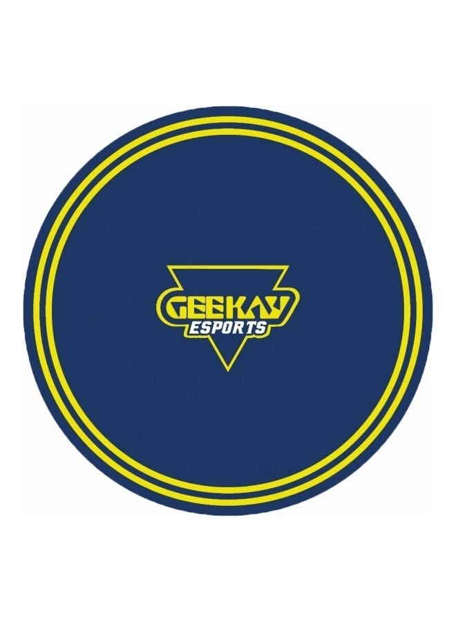 GEEKAY Esports Chair + Play Mat - Soft micro-weave Anti-Slip 0.3 cm