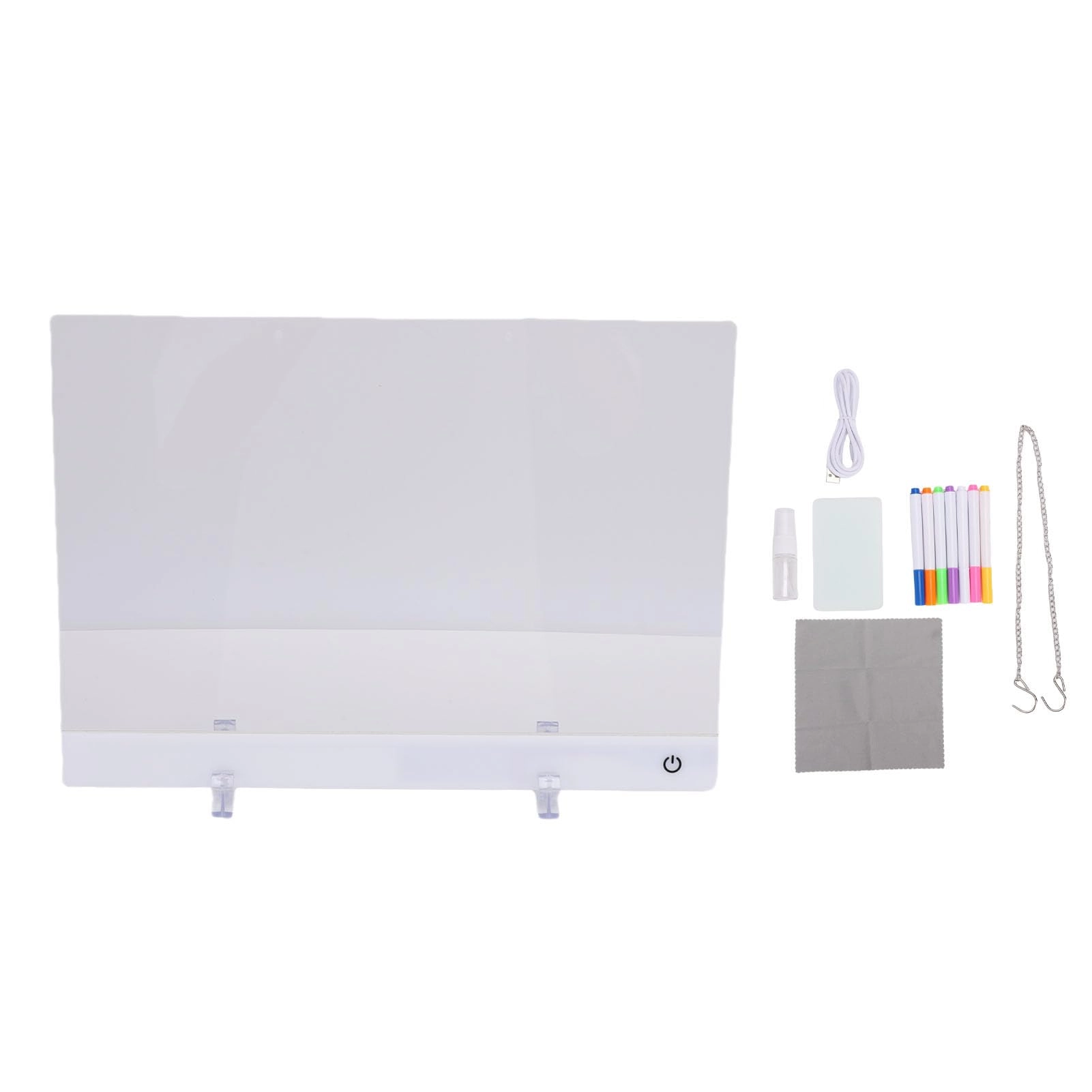 Srliya LED Note Board - 11.8x8in 7 Colors 4 Modes