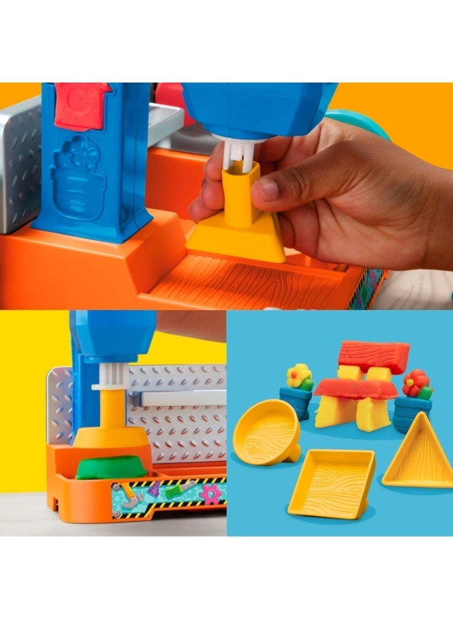 Stamp & Saw Tool Bench Playset - 3+ Years