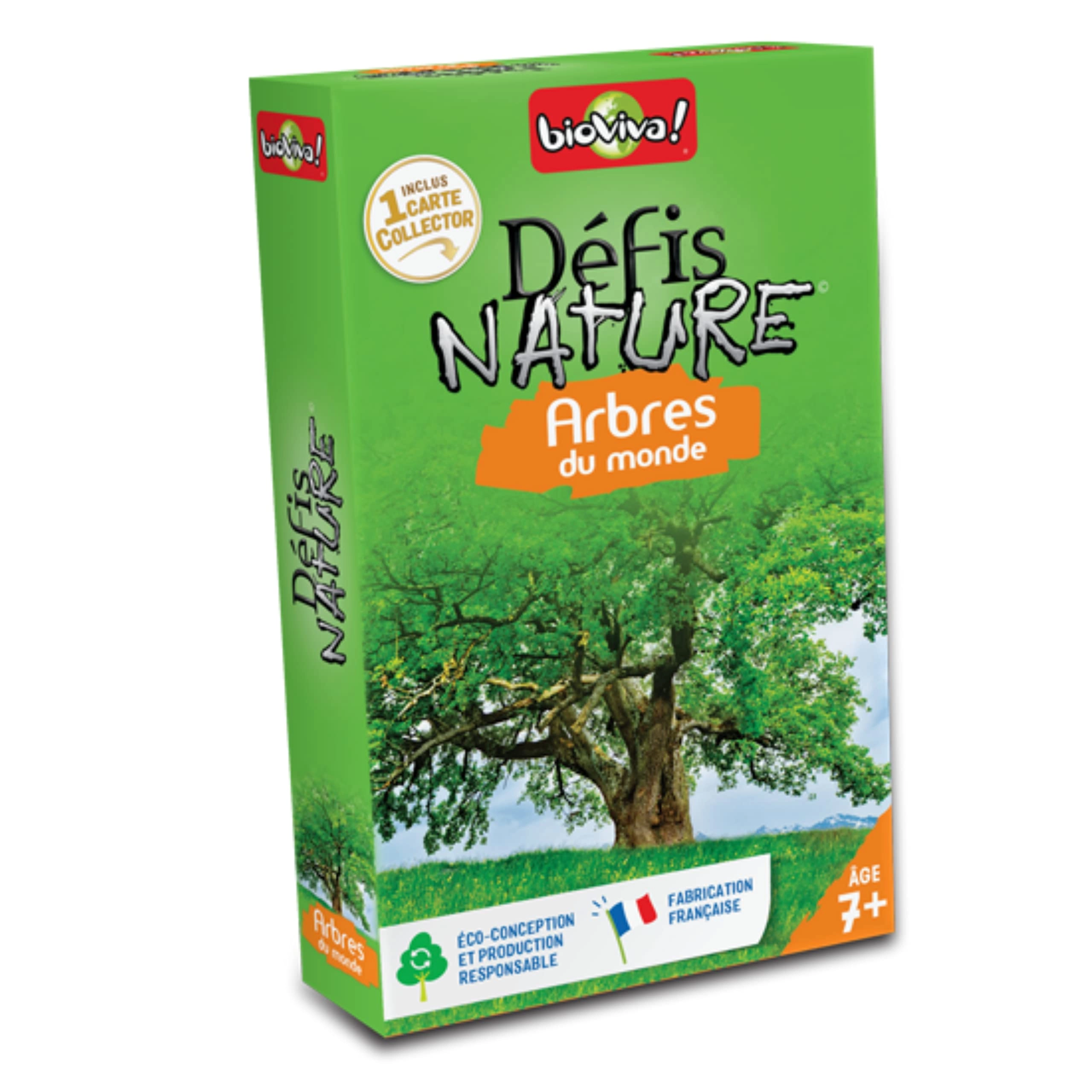 Bioviva Nature Challenges Nature- World Trees Card Game (French)