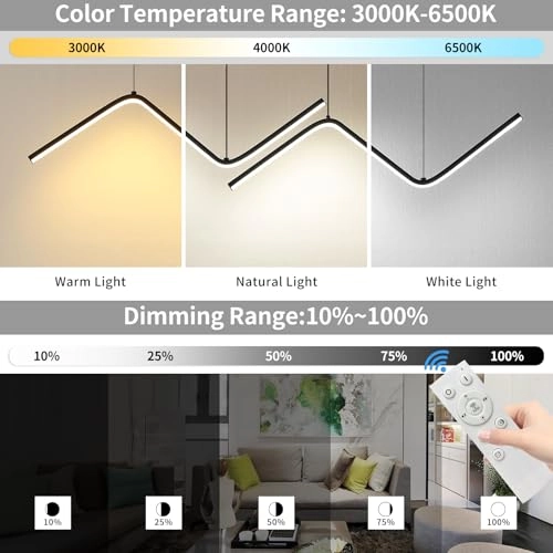 Wave Pendant Light - 1.5m