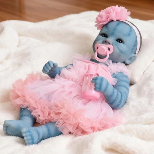 Reborn Baby Doll - 19 Inch Silicone Vinyl Ages 3+