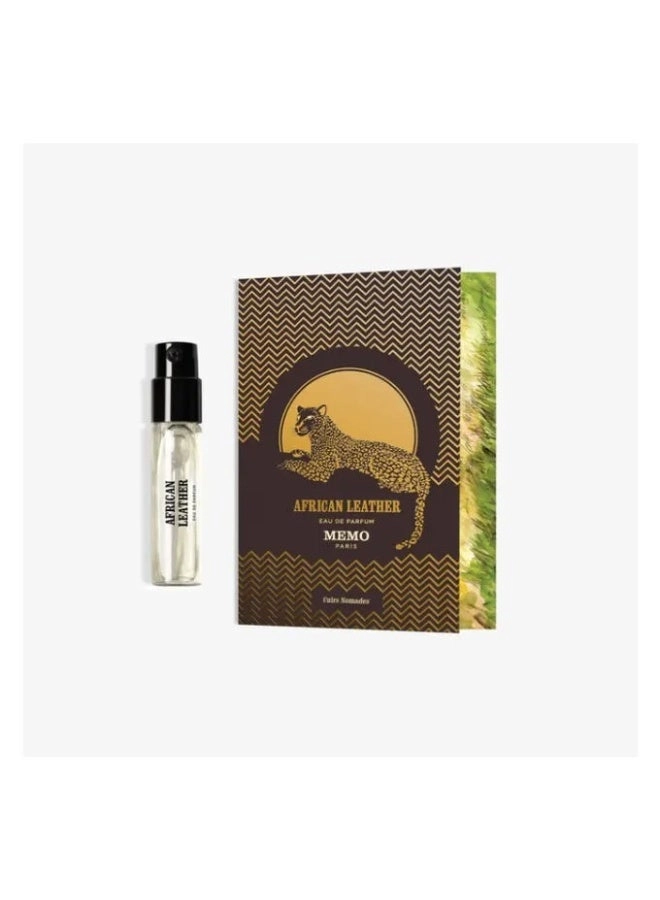 Memo Paris African Leather Eau de Parfum 1.5 ml
