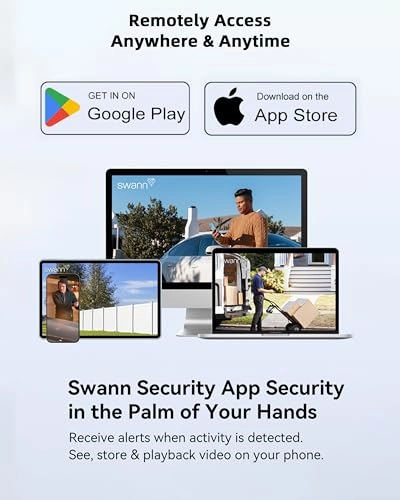 Wired DVR 4K Security Camera System - 1TB 8 Channels