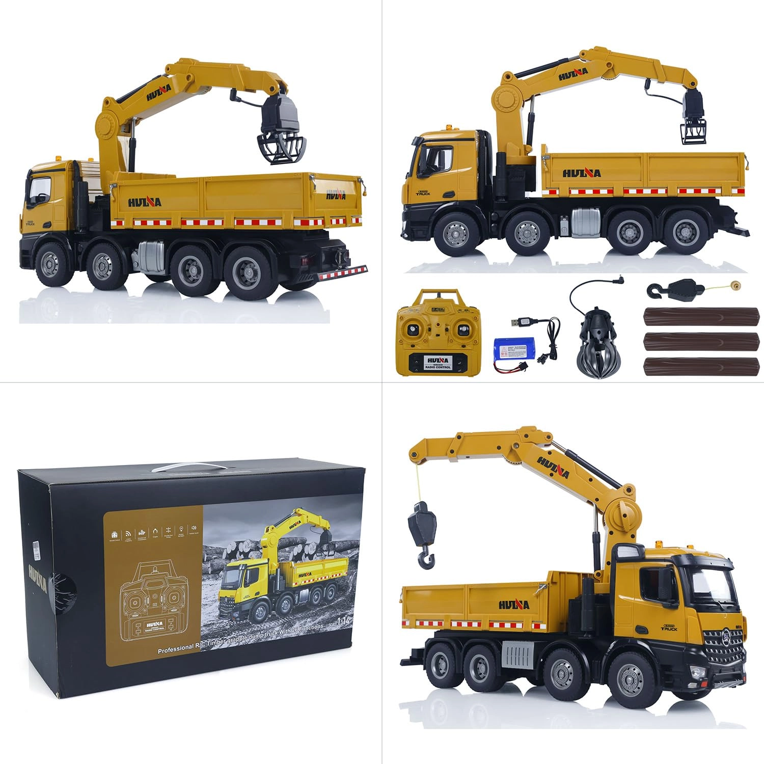 Timber Grab Truck Dumper - 1/14