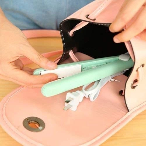 Mini Hair Straightener - Portable Ceramic Pocket Size