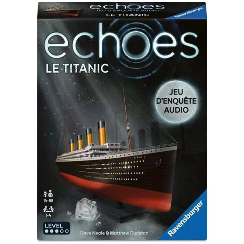 Ravensburger Echoes Titanic - Audio investigation game (French)