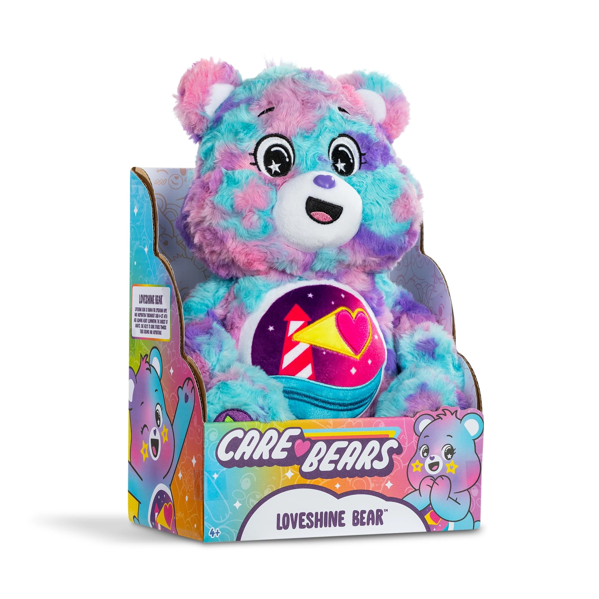Loveshine Bear - Care Bears 35 cm Colour Splash Plush