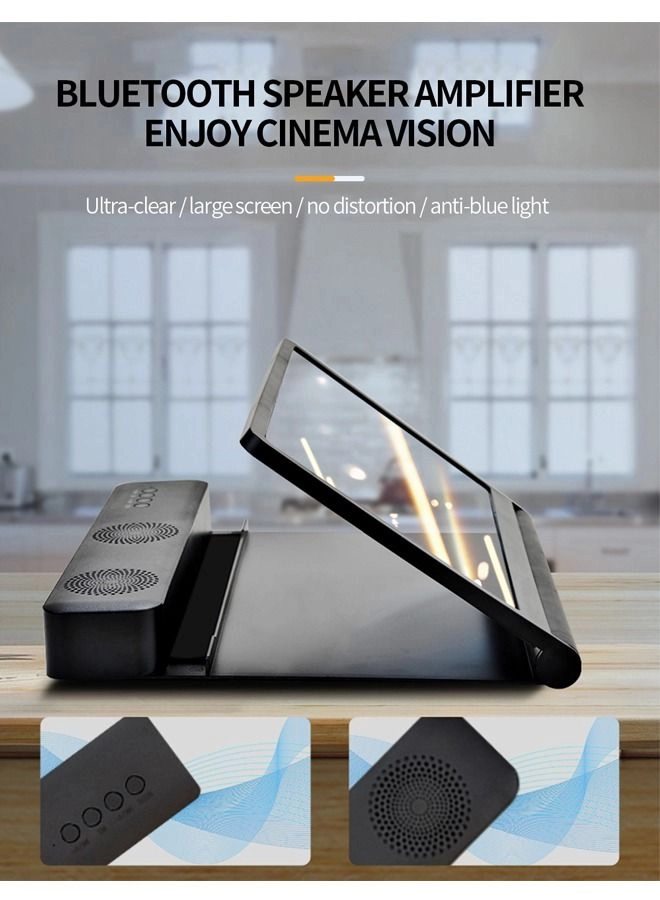 Phone Screen Magnifier - 12 Inch Bluetooth Speaker