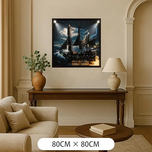 Wall Mount Display Stand - Compatible with 10365 Walnut wood