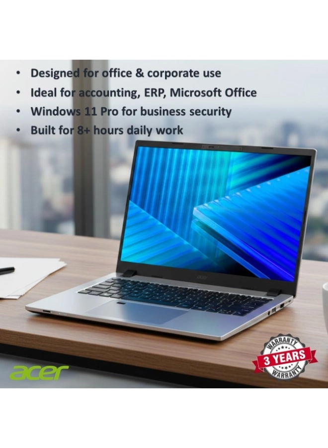 TravelMate P215-55 NX.BSREM.002 - 15.6'' Core Ultra 7 255U 32GB DDR5 512GB SSD