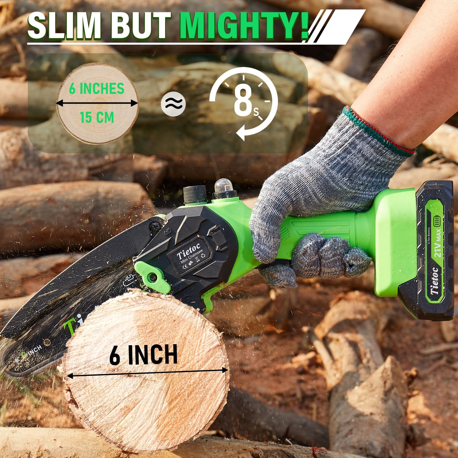 Mini Chainsaw - 880 Watts
