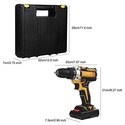 Cordless Brushless Electric Drill - 1500mA