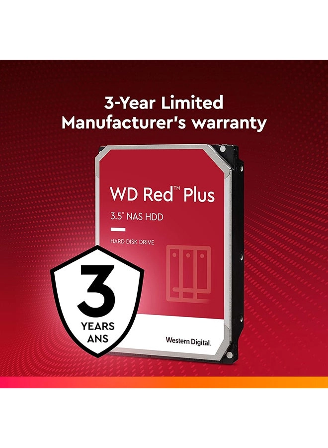 WD Red Plus 3.5" 7200rpm 512MB SATA 6Gb/s (WD120EFBX) - 12TB