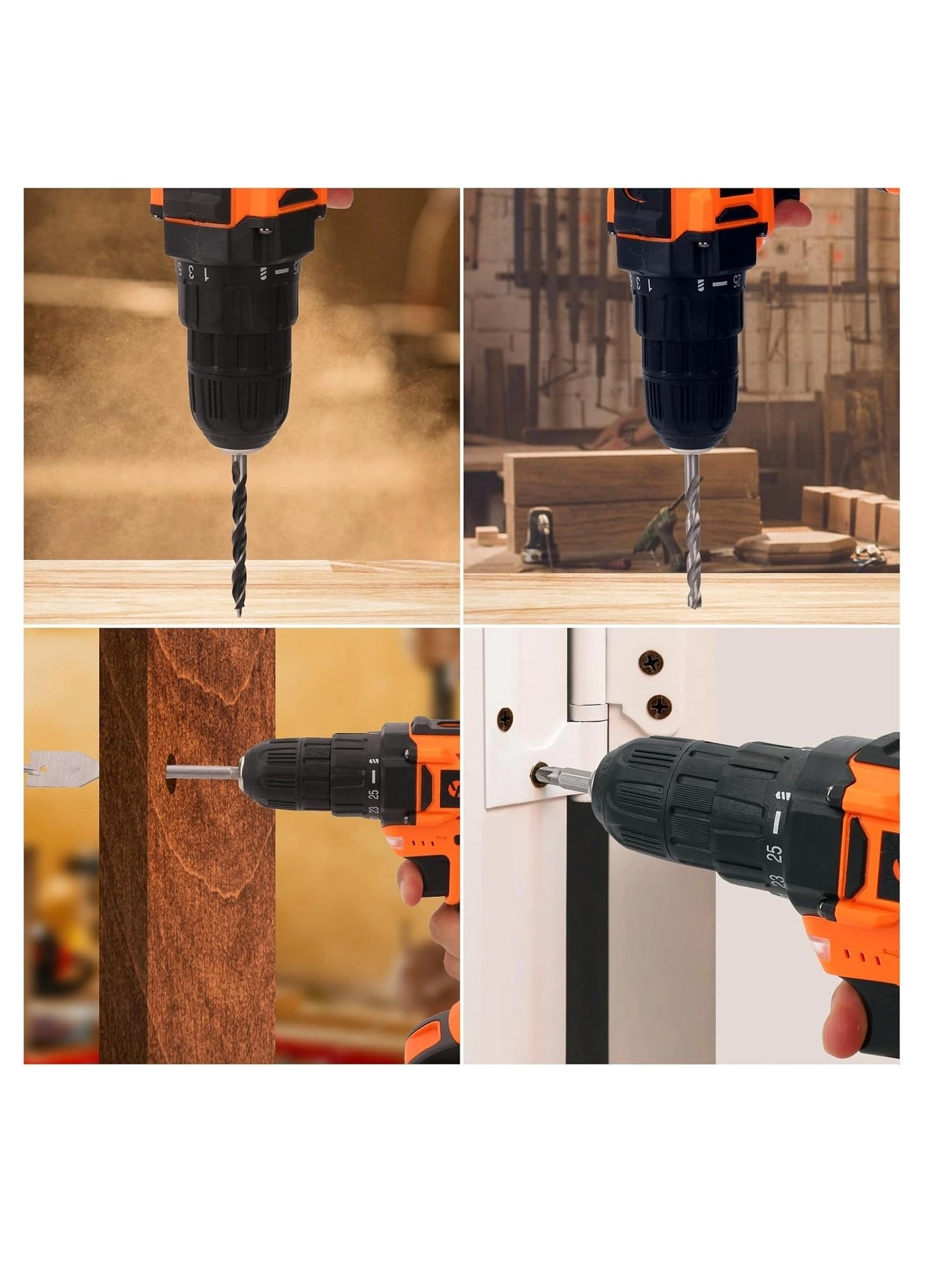 36V Cordless Drill - 2x 3Ah