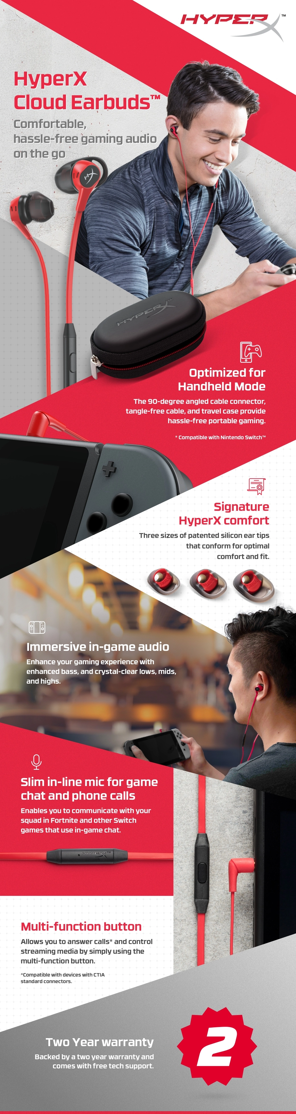 Cloud Earbuds Wired Earbud