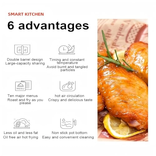 Double Basket Air Fryer B0DJ2JYVNZ