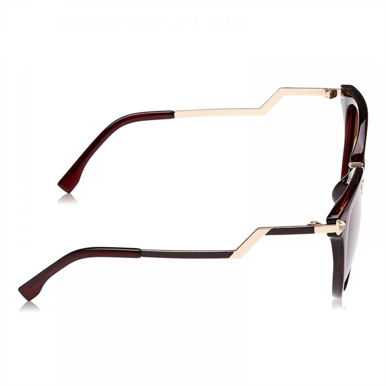 Round Shaped Sunglasses - 54mm Brown