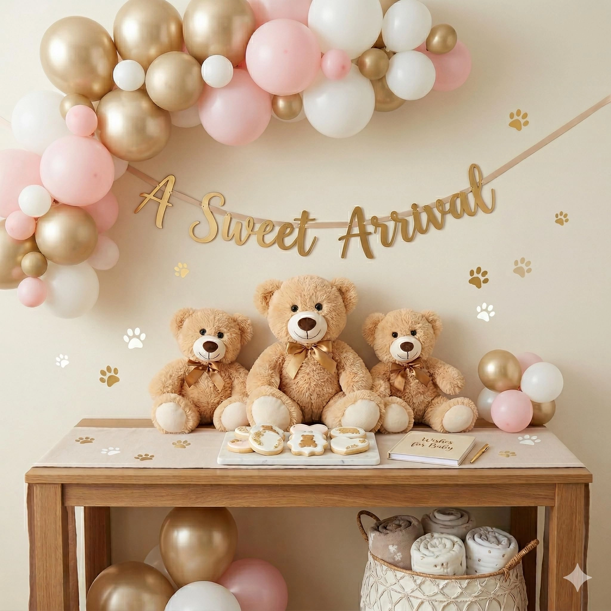 Teddy Bear - 13.5" 3 Count