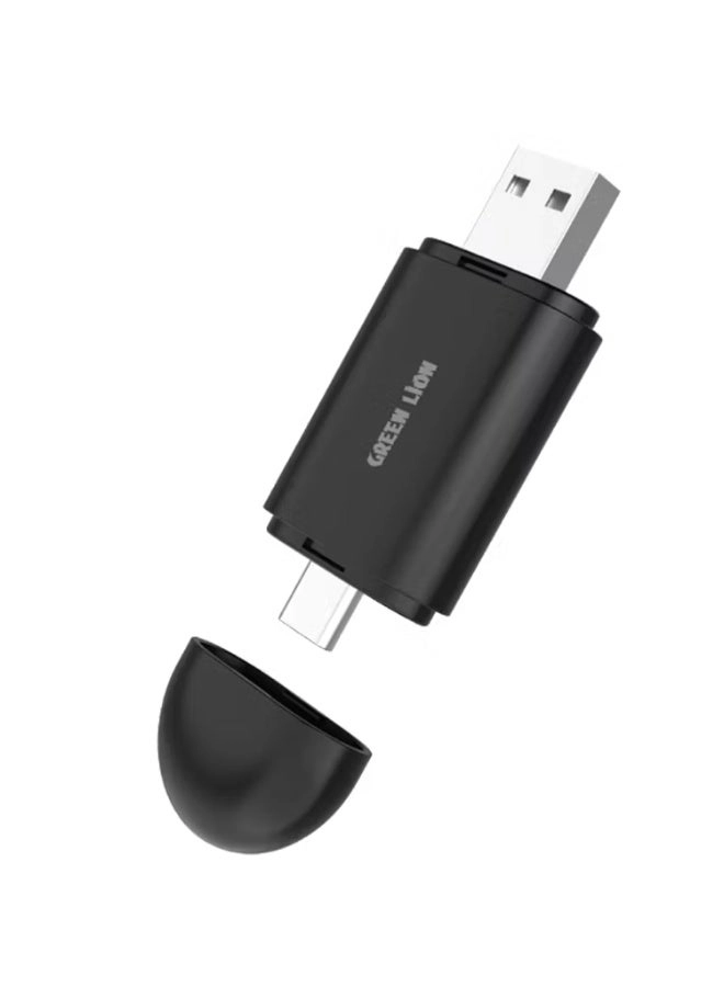 GREEN LION 2-in-1 Wireless Adapter - CarPlay Android Auto Bluetooth V5.2