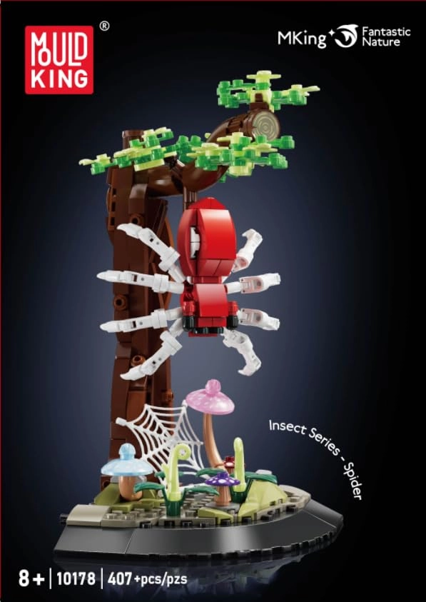 Flowers Insects (10178) - Spider Botanical Collection