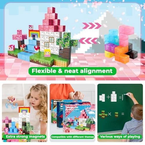 Magnetic Blocks - Unicorn 100pcs