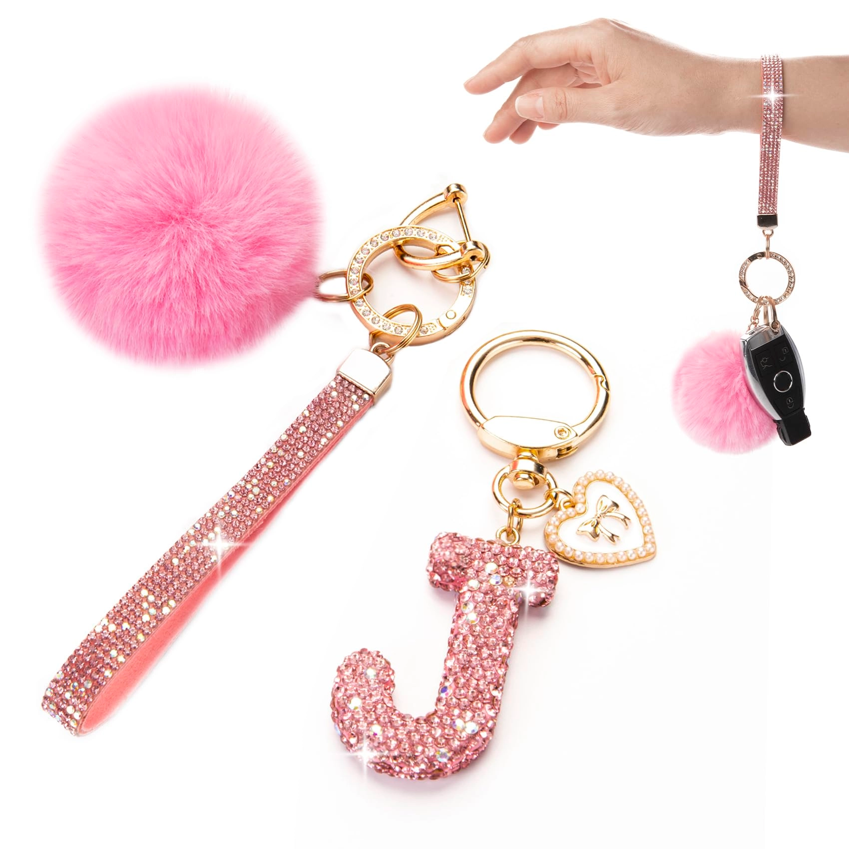 Initial Keychain - Letter