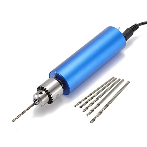 Mini Electric Hand Drill - Aluminum 105 Accessories